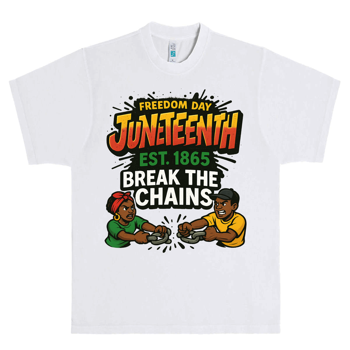 “Break the Chains” Juneteenth Shirt | Freedom Day Graphic Tee