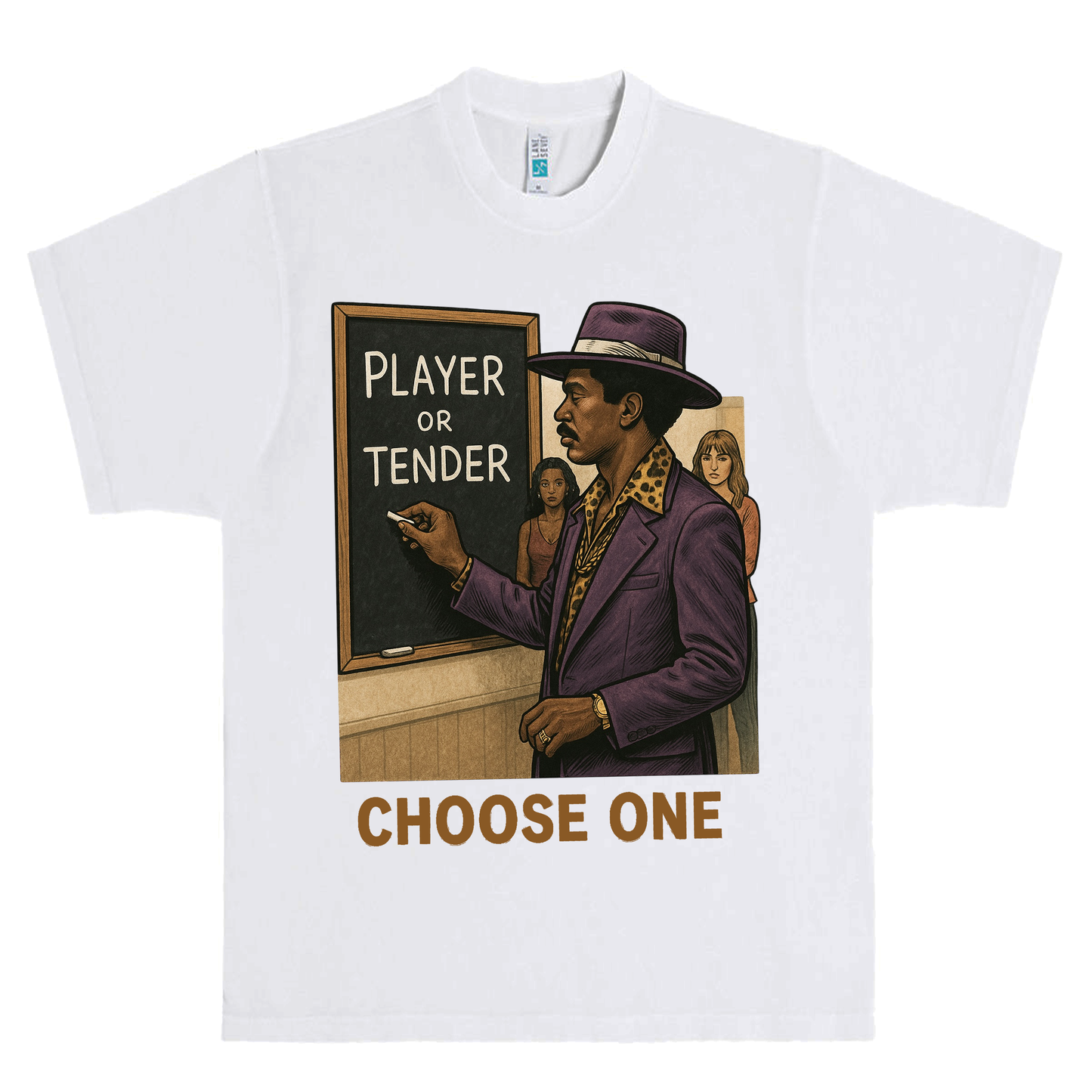 Player or Tender – Choose One" Graphic Tee
